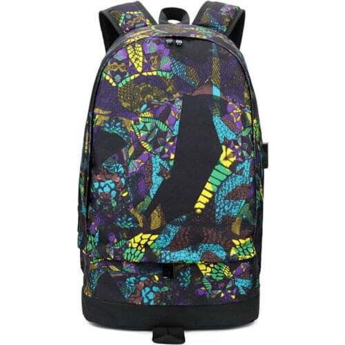 New Backpack Mens Junior High School Student Bag Oxford Cloth Football Bag Business Mens Basketball Backpack Outdoor Bag