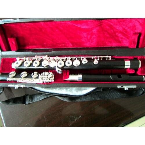 Excellent ebony flute C key 17 Open hole Low B