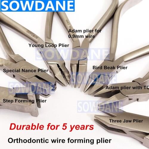 Dental Lab Orthodontic Plier Loop Forming Plier Archwire Loop Bending Plier Step forming plier Special Nance plier Adam plier
