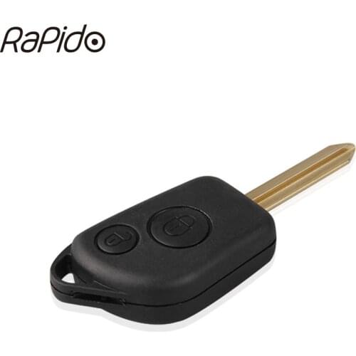 Replacement 2 Buttons Remote Car Key Shell for Citroen Picasso Saxo Berlino Xsara Uncut Key Fob Case