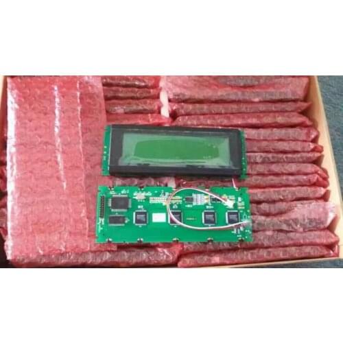 For 24064 LCD Screen LCM24064B LCD Module Compatible with T6963C Yellow-green Screen Backlight 5V Price negotiable