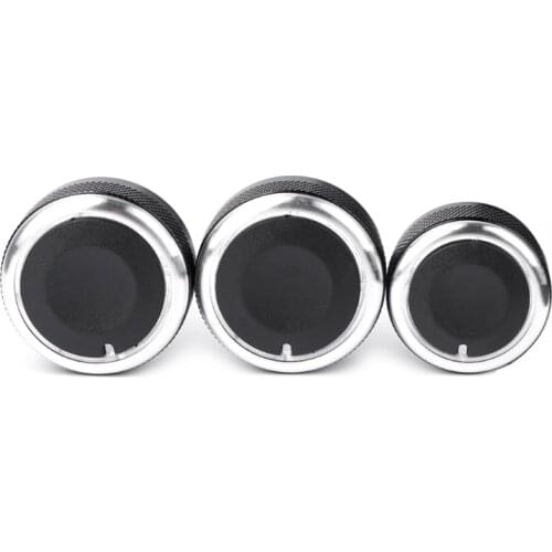 3 Pcs Air Condition Knob Car A/C Heater Control Switch For Nissan Tiida NV200 Livina Geniss