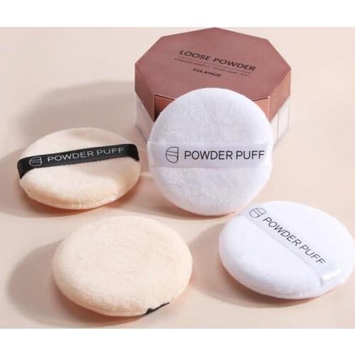 5pc Beauty Soft Tool Girl Gift Professional Round Shape BB Cream Powder Puff Portable Soft Cosmetic Puff Air Cushion Pad Women