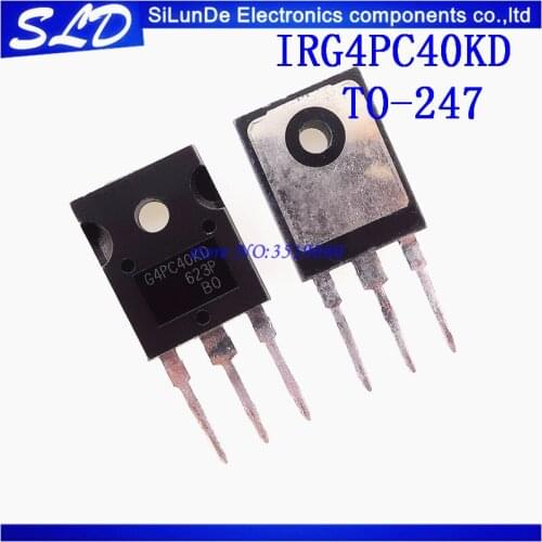 Free Shipping 20pcs/lot IRG4PC40KD G4PC40KD IRG4PC40KDPBF IGBT 600V 42A 160W TO-247 New Original