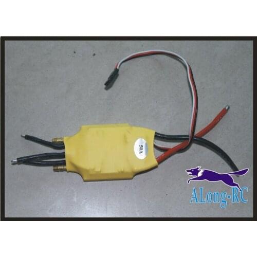 Free shipping brushless ESC for car/boats / RC model / 50A Brushless ESC For Boat With Water-cooling System brake XXD50A