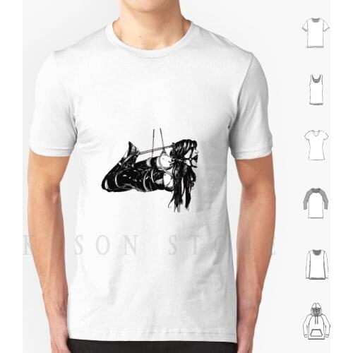 Bondage Girl , Kinky , Fetish , Bdsm , Submissive , Bondage T Shirt Print For Men Cotton New Cool Tee Bondage Girl Kinky Fetish