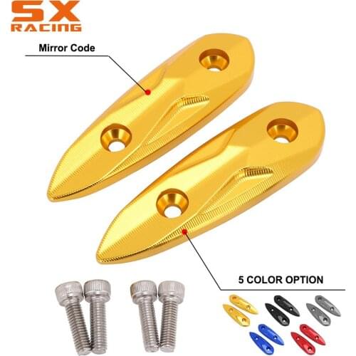 CNC 5 Colors Rearview Mirror Base Cover For Yamaha YZF R15 V3 YZF R25 R3 2015 2016 2017 2018 2019 Motorcycles Parts