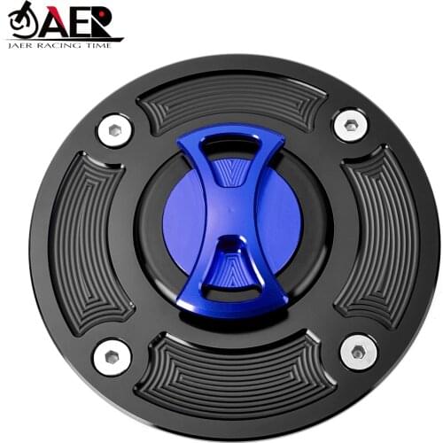 JAER Motorcycle CNC Fuel Tank Cap Cover for Suzuki GSXR600 GSXR750 GSXR1000 GSXR1300 Hayabusa TL1000S TL1000R GS500