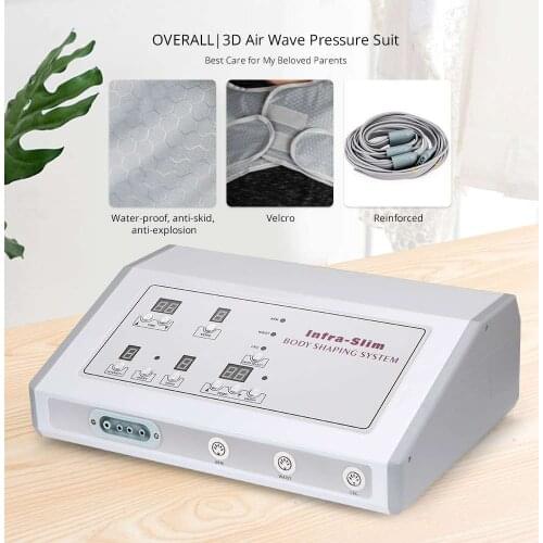 Inflatable Negative Pressure Massage Instrument Blood Circulation Weight Loss Dehumidification Far Infrared Heating Massager