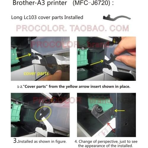 New long Big volume 270ml CISS/refillable inkjet cartridge LC119XLBK/LC115XL for BROTHER MFC-J6975CDW/J6970CDW/J6770CDW/J6570CDW