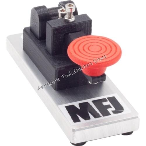 Original American MFJ-566M portable electric key hand key Morse CW telegraph amateur radio station