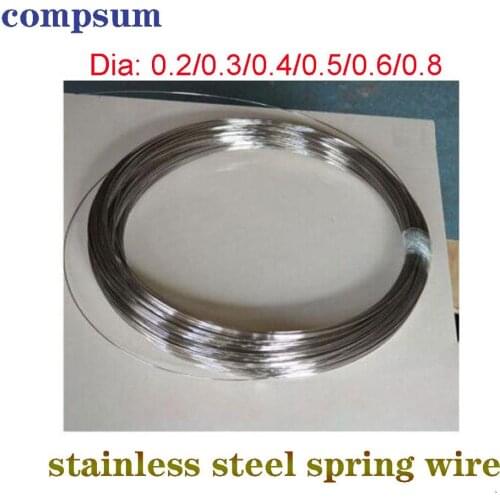 Stainless steel spring wire hard wire full hard wire 0.2/0.3/0.4/0.5/0.6/0.8 Spring Steel Wire