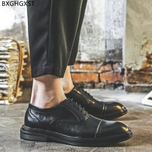 Oxford Suit Shoes for Men Designer Party Shoes for Men 2021 Formal Dress Shoes Mens Fashion Zapatos De Vestir De Los Hombres
