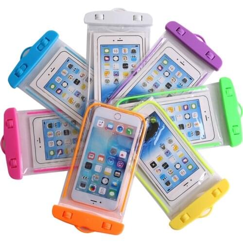 Smart Waterproof Bag Cover For Phone Pouch Drift Diving Swimming Bag Underwater Dry Bag Case Water Sports Beach Pool Skiing