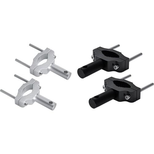 2Pcs Universal Motorcycle Spotlight Bracket LED Headlight Extension Mount Bracket Aluminum for Honda Yamaha Suzuki