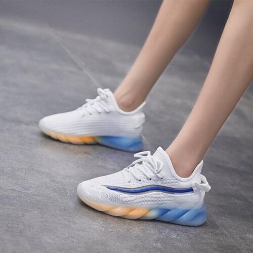 Womens Sneakers Vulcanize Shoes Summer Fashion Mesh Breathable Running Shoes Classic Comfortable Wear-resistant Sports Shoes