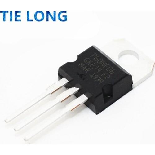 10PCS STP60NF06 TO220 P60NF06 TO-220 STP60NF06L 60NF06 Power MOSFET