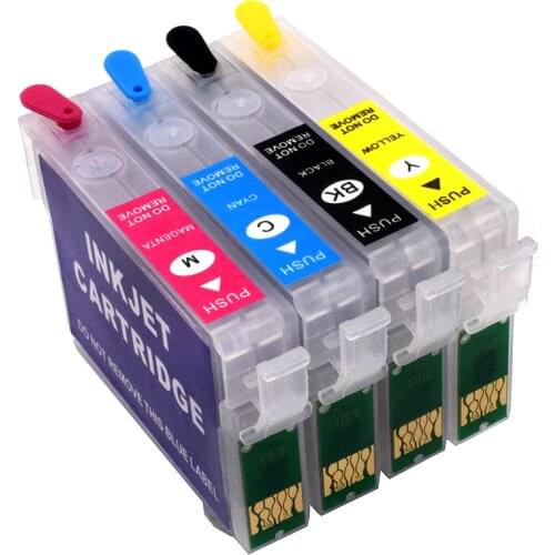 129 T1291-T1294 Refill Ink Cartridge with ARC Chip for Epson WorkForce WF-3520 WF-7525 WF-7515 WF-7015 WF-3540 WF-3010