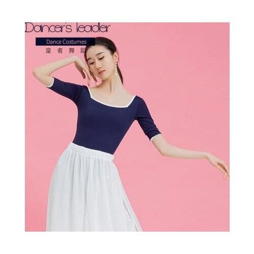 Ballet Leotards For Womens Exercise Wear Elegant Square Collar Gymnastics Leotard Actresses Dancing Wear Costumes