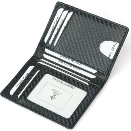 Men Slim PU Leather Credit Card Driver License Holder Cards Case Pocket Wallet Organizer 28GD