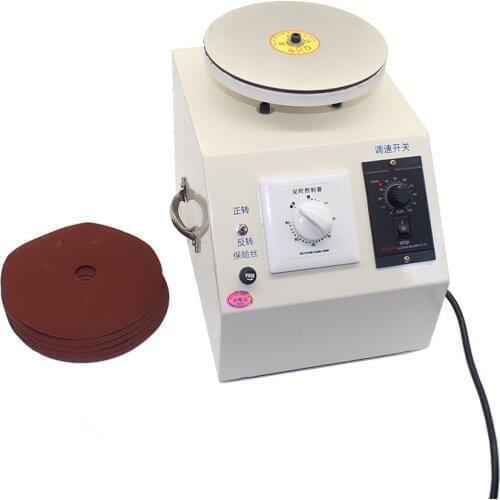 220V Electric Polisher Knife Sharpener Hairdressing Scissors Manicure Knife Special Polishing Machine Diamond Grinding Disc