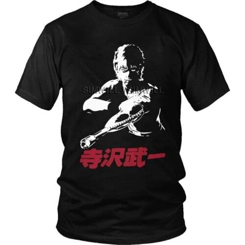 Anime Space Adventure Cobra T-shirt Men Novelty T Shirts Short Sleeve Japan Manga Tshirt Cotton Tee Tops Clothing