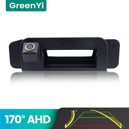 GreenYi 170° AHD 720P Trajectory Car Rear View Camera for Mercedes Benz C Class CLA W205 W117