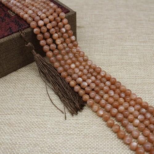 High Quality Nature Gold Sun Stone Round Loose Beads 8mm 10mm For Jewelry Making Stone Beads For Diy Necklace Bracelet Earrings