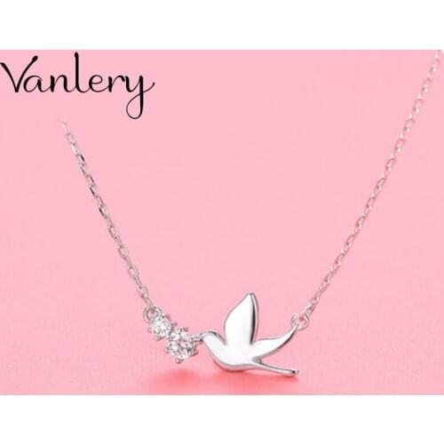 Trendy Bird Choker Necklaces For Women Fashion Long Sweater Chain Necklaces 2021 Party Jewelry Gift