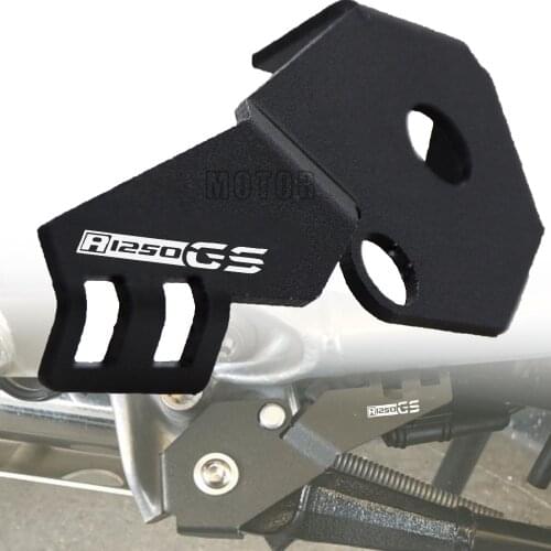 Motorcycle CNC R1250GS R1200GS LOGO Side Stand SideStand Switch Protective Cover For BMW R 1250 GS 2018 2019 2020 R1250 GS