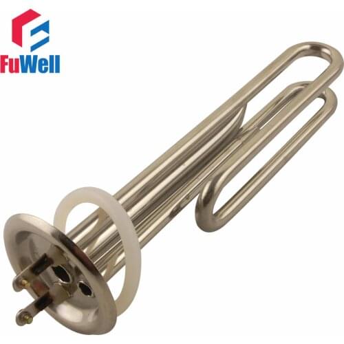 Stainless Steel Heating Tube Element 220V 3KW 210mm Tube Length Electric Water Heater Pipe