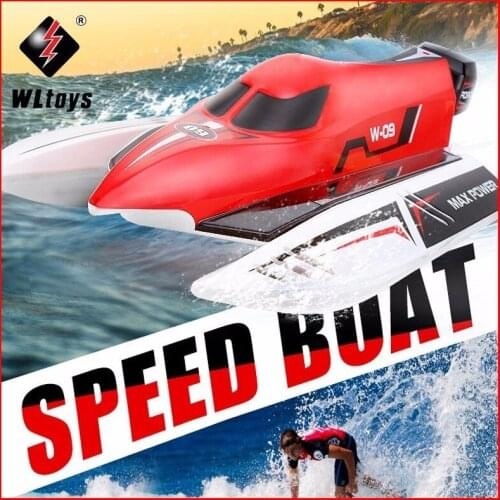 Original WLtoys WL915 2.4G Remote Control Brushless Motor Water-Cooling System High Speed 45km/h RC Racing boat VS FT009