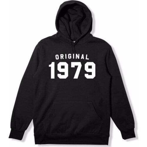 39th Birthday Gift Vintage Sweatshirts for Her Classic Hoodie 90s Aesthetic Tops Woman Hoodies Original 1979 Hoodie