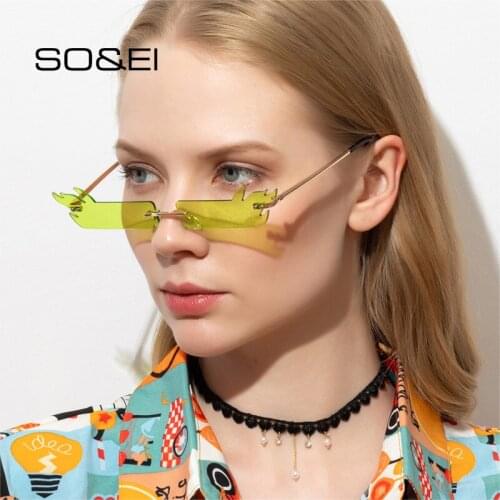 Women's Sunglasses Mirrored SO&EI China