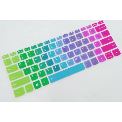 14.6''Waterproof Anti-Dust Silicone Keyboard Protector Cover for Lenovo 7000 Rainbow