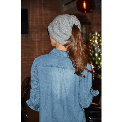 120pcs/lot winter knitted magic headband/hair band.wide headband