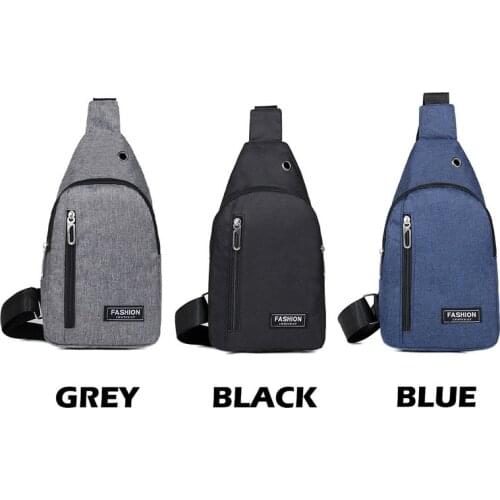 2021 Fashion Mens Bags Leather Sling Zipper Pack Chest Shoulder Crossbody Bag Biker Satchel Men Briefcases 2021 Sports Bag