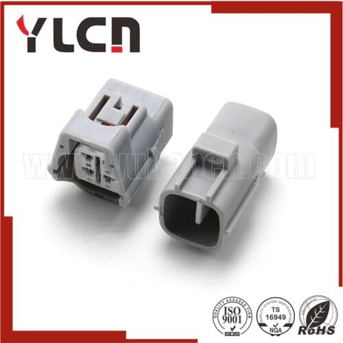 4 Pin 2.2 Series Sealed PA66 Car Connector For 6189-0126