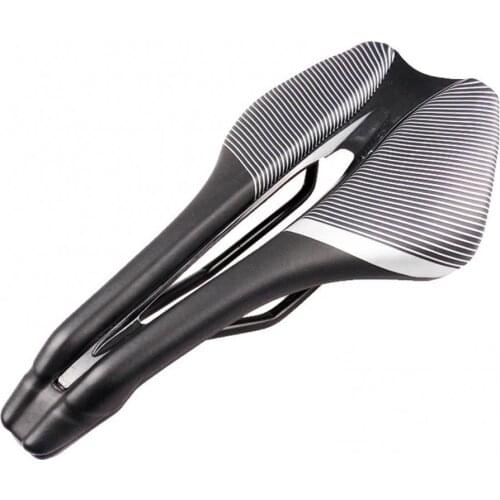 Outdoor cycling bicycle shock absorption hollow saddle artificial leather soft riding road bike riding