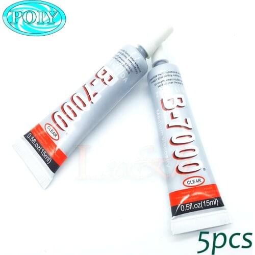 B7000 15 ML B-7000 5 Pcs 15 ML Multipurpose Adhesive Diy Jewelry Rhinestones Fix Touch Screen Middle Frame Housing Glass Glue
