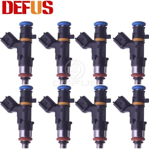 DEFUS 8pcs Tested 440cc 40lb 0280158218 Bico Fuel Injector Nozzle For Ford Focus RS II 2.5T 2004-2011 Petrol Injection New
