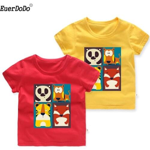 Kids T-shirt Cartoon Cotton Short Sleeve T Shirts For Toddler Boys Girls Cotton Tops Child Summer T Shirt Baby T Shirt For Boys