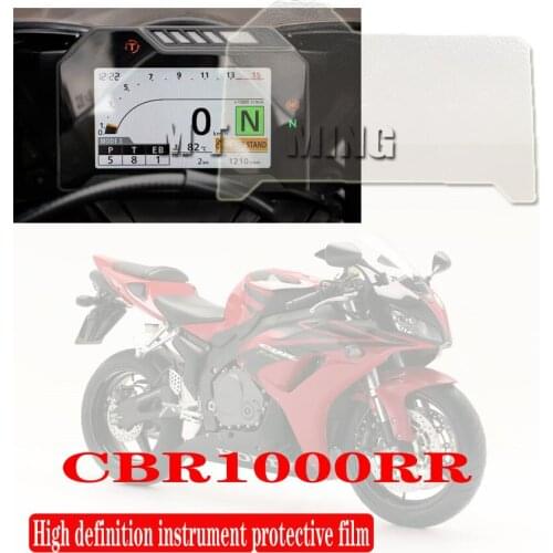 For Honda CBR1000RR CBR 1000 RR 2017 2018 Motorcycle Speedometer Instrument Cluster Scratch Protection Film Screen Protector
