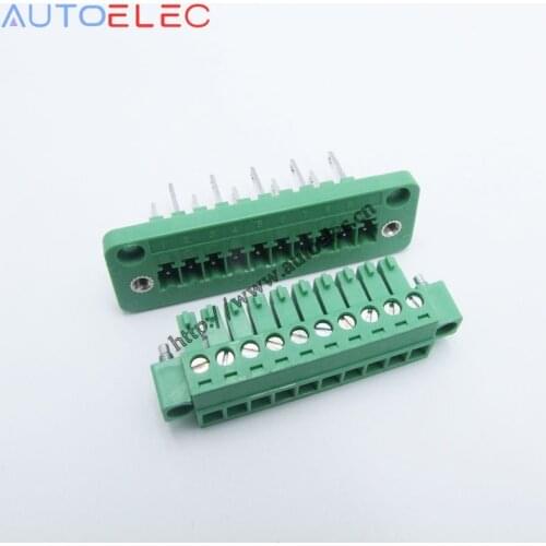 20pcs/lot Pitch 3.81mm 16P PCB terminal blocks with screw lock 1829471 1827842 instead of phoenix for PLC GuardLogix controller