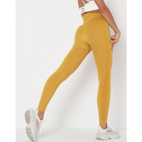 Seamless Leggings Women Push Up Yoga Pants High Waist Exercise Workout Jogging For Women Athleisure Training Leggings 11 Colors