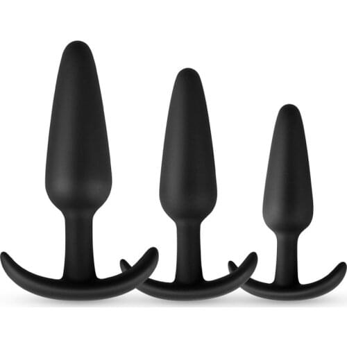 Small Silicone Anal Plug Sets Butt Plugs Anal Dildo Sex Toys For Men/Woman Beginner Erotic Intimate Adult Sex Anus Trainner