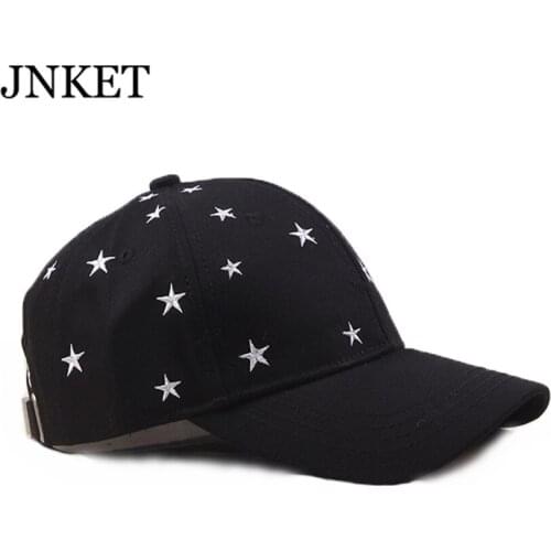 JNKET Fashion Women Baseball Cap Five-pointed Star Adjustable Snapback Hat Outdoor Sports Hat Gorras Baseball Casquette