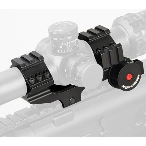 PPT Rifle Scopes Mount Double Ring fits 21.2mm Rail with 21.2mm Rail Black Color HK24-0188