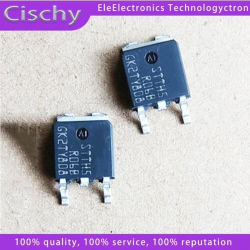 10PCS STTH5R06B STTH5R06 TO-252