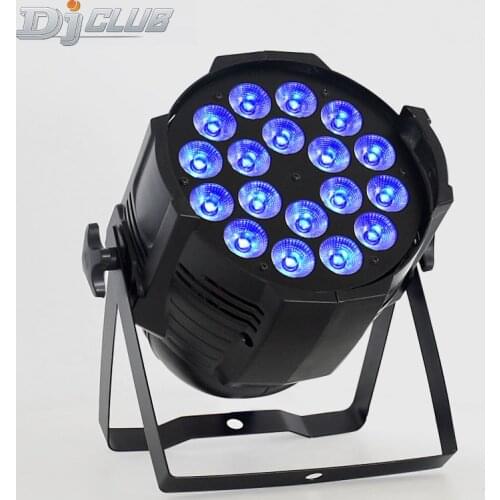 18X12W Rgbw 4In1 Led Par Wash Par Led Led Flat Par Can Stage Lighting For Party Ktv Disco Dj Light